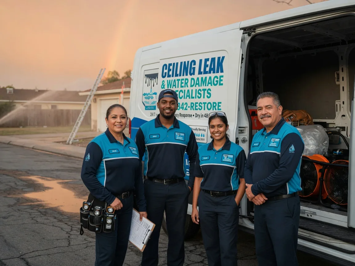 Ceiling Leak Cleanup company in Yorkville, OH